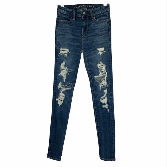 American Eagle Outfitters ripped jeggings - Picture 1 of 14